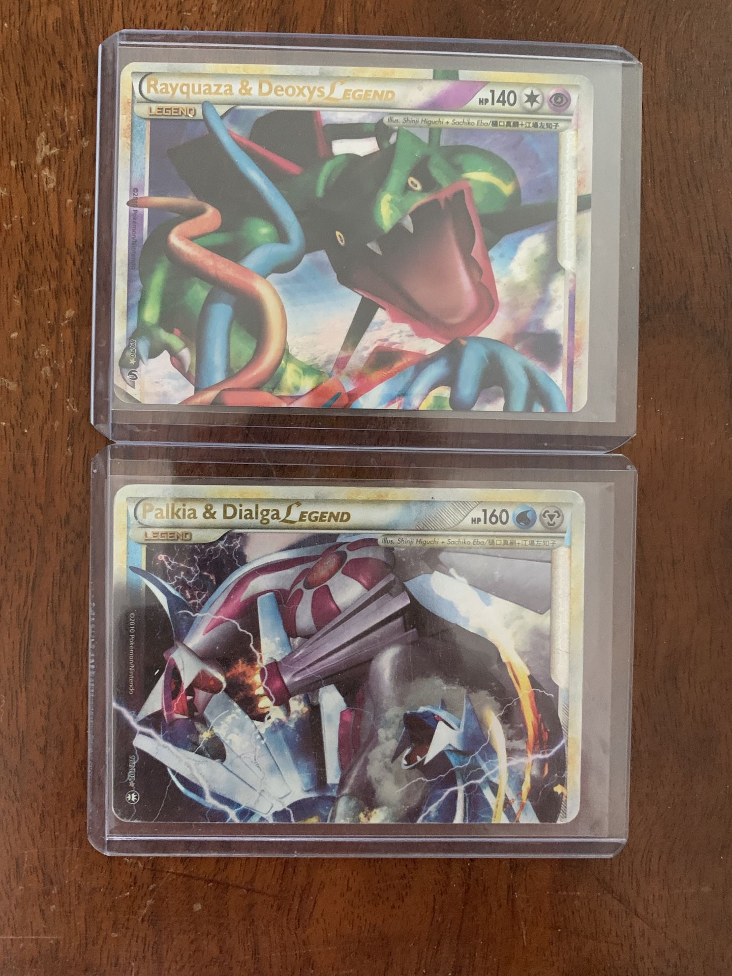 Palkia & Diagla Legend/ Rayquazza & Deoxys Legend