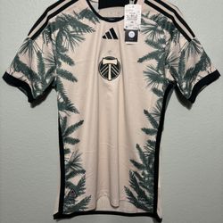ADIDAS MLS PORTLAND TIMBERS FC 24/25 AUTHENTIC AWAY JERSEY SIZE MEDIUM