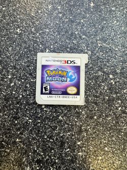 Pokémon Moon Nintendo 3DS Game Cartridge