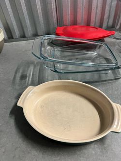 Glass Baking Dishes and Cast Iron Baking Dish Set