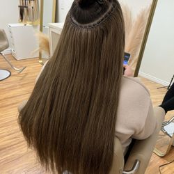 Hair extensions $300 18”