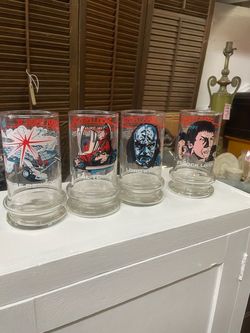 $12 each star trek glasses glass $12 each