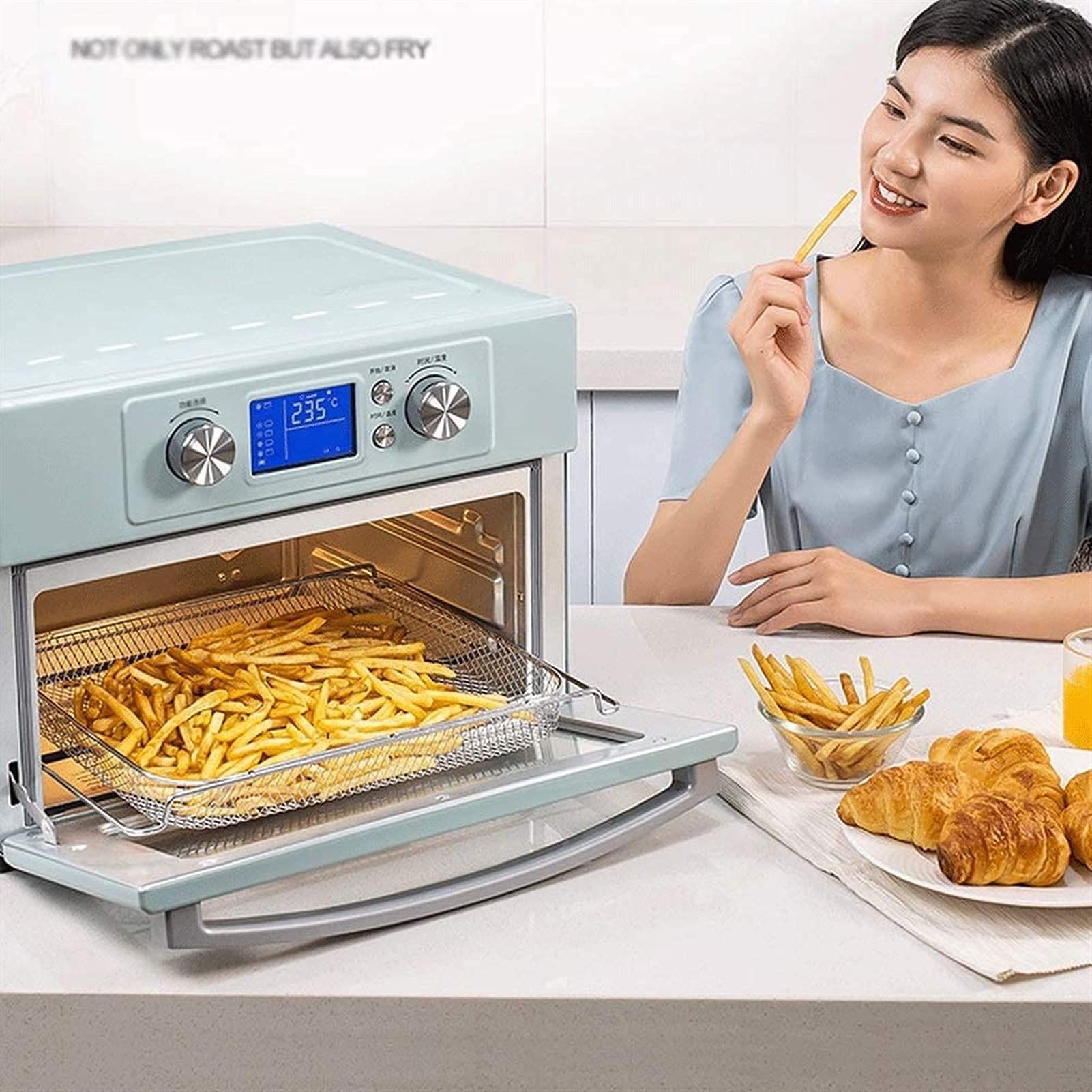 Farberware Air Fryer Toaster Oven, Stainless Steel, Countertop for
