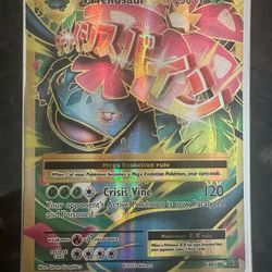 A few rare Pokemon cards! m Venusaur EX, Gardeviour GX, Pikachu and Red!