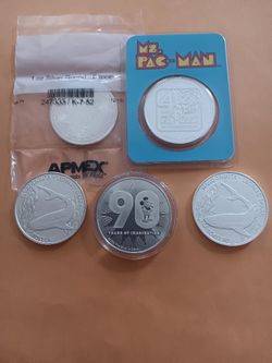 Collectible 1oz Silver Coins