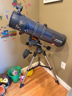 Celestron AstroMaster 130 reflector telescope with tripod