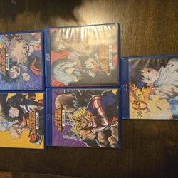 My Hero Academia Seasons 1-4 + Jujutsu Kaisen Movie