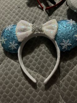 Elsa Inspired Mickey Ears