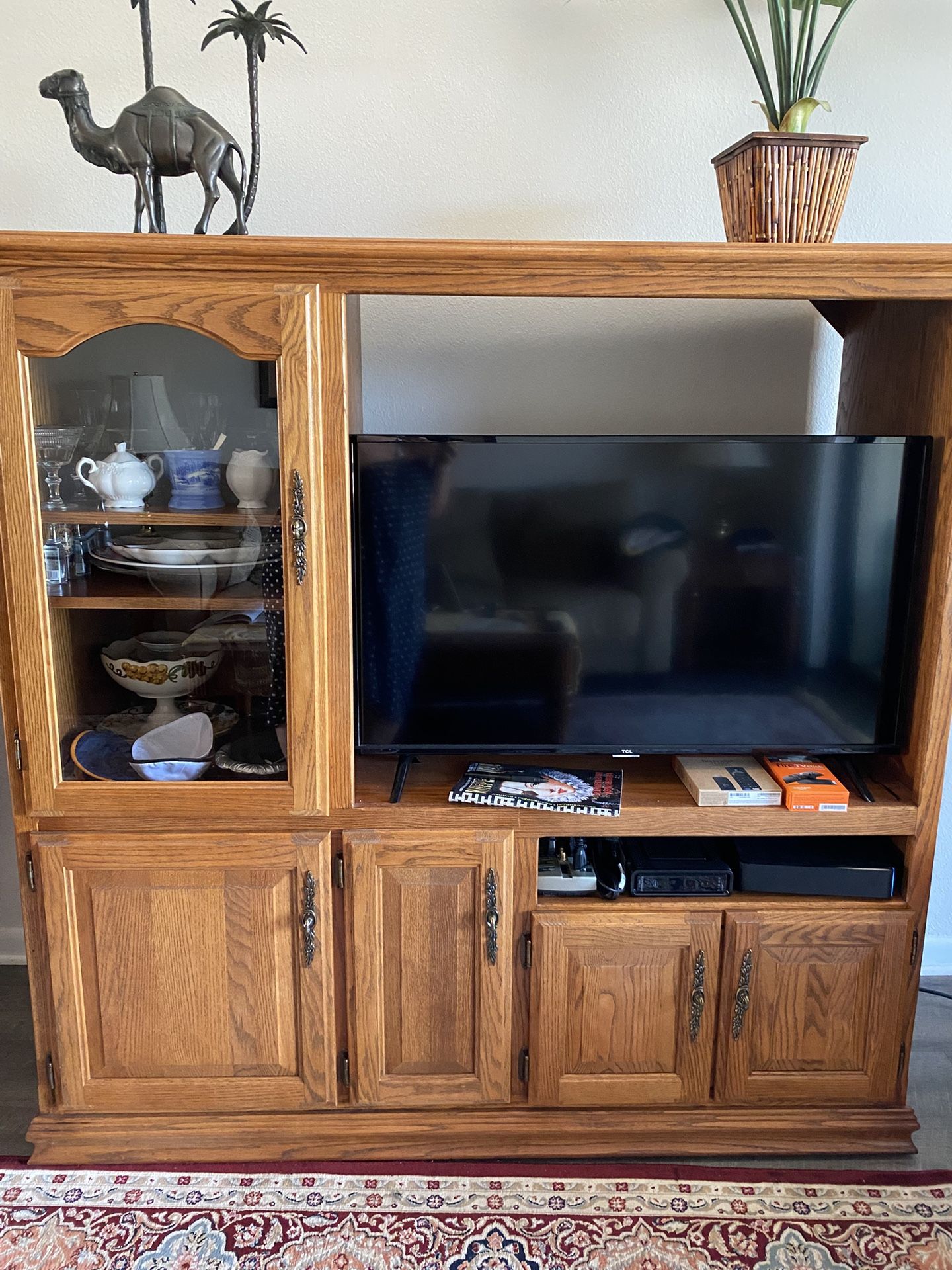 Wooden Buffet And TV Stand