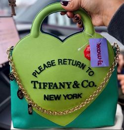 Tiffany & Co. Two Tone Handbag