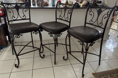 Bar Stools Set Of 3