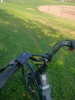 Very new throttle control also pedal assist