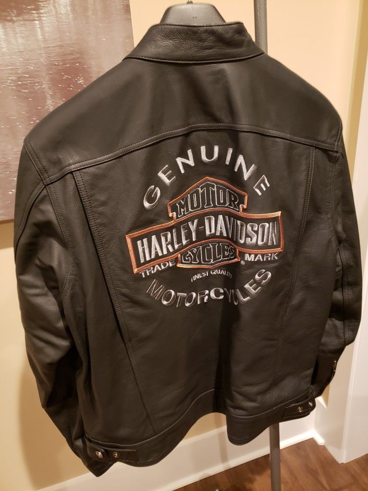 Harley Davidson Men's Leather Jacket Xl