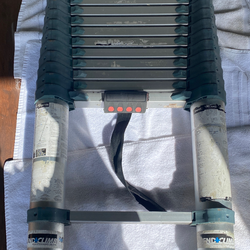 XTENDANDCLIMB   12 1/2 FOOT  TELESCOPING  COLLAPSIBLE  LADDER - GREAT  SHAPE - BARELY  USED