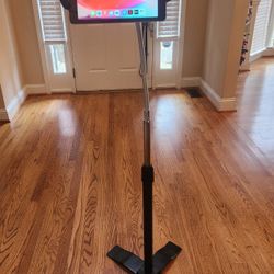 iPad Tablet Phone Tripod Stand with Gooseneck and Adjustable Height