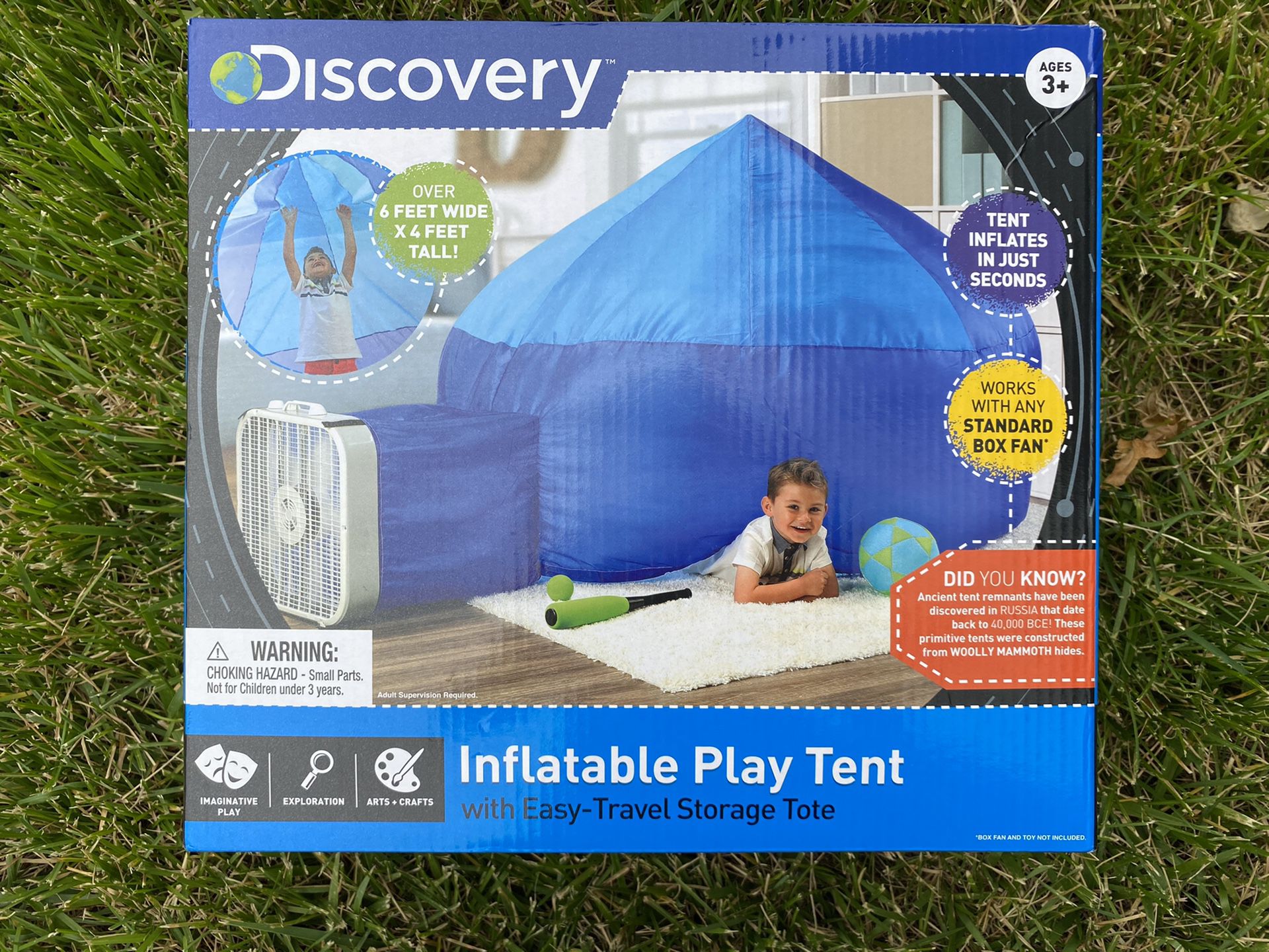 New - Inflatable Play Tent