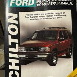 CHILTON, Ford, 1990-99, Ranger/Explorer/Mountaneer, Repair Manual
