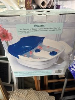 Feet Soaker/massager $25