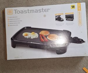 Electric non-stick griddle