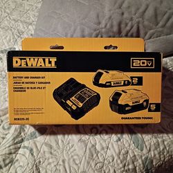 DeWalt battery & charger
