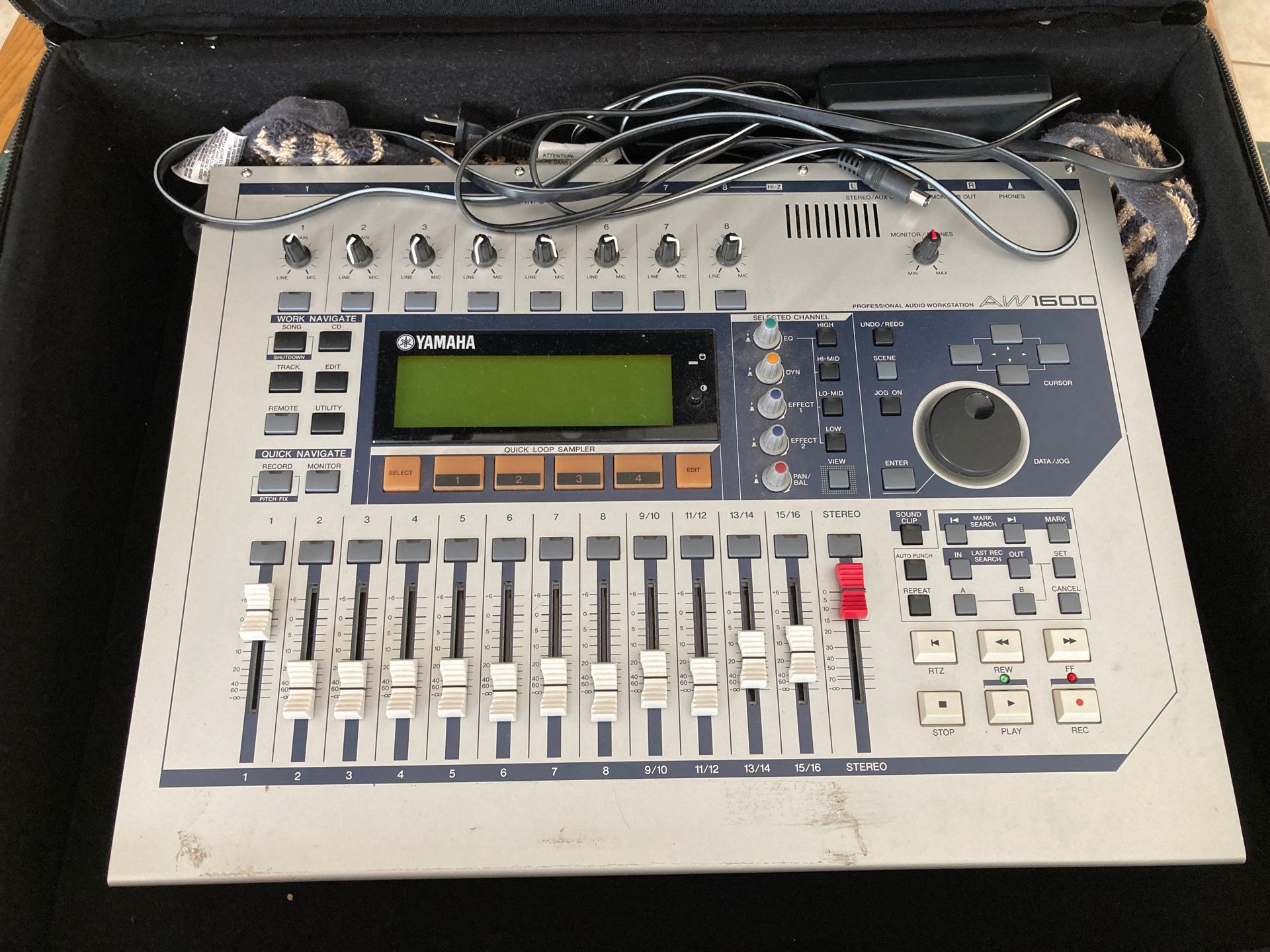 Yamaha Professional Workstation digital recorder AW1600