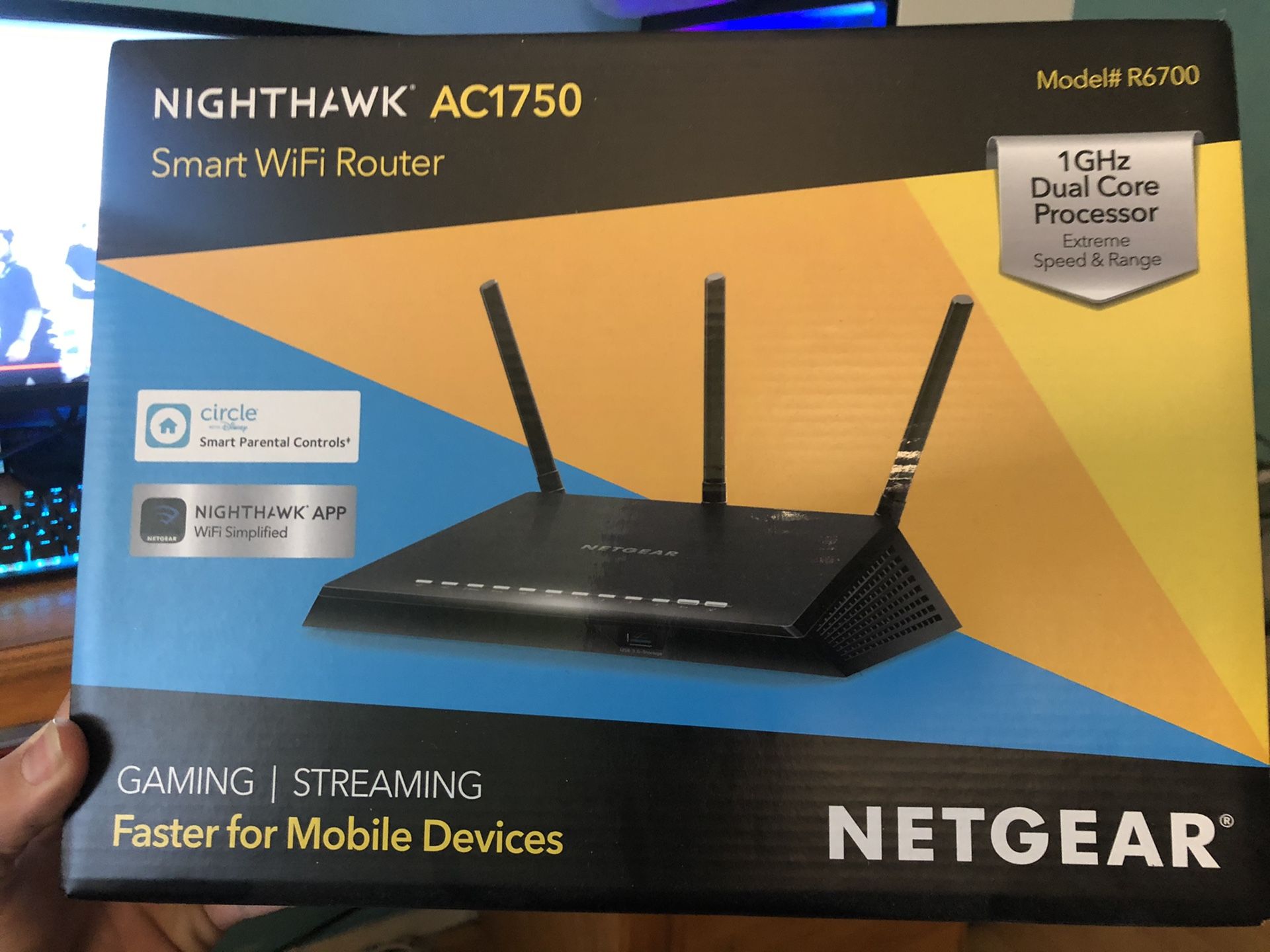 Nighthawk WiFi gaming router