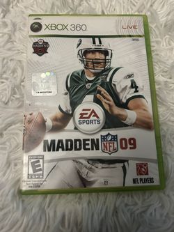 Madden 09 for Xbox 360 Complete Works Fine