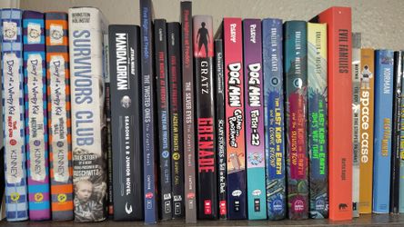 Kids & Teen Book Bundle – Dog Man, FNAF, Wimpy Kid & More