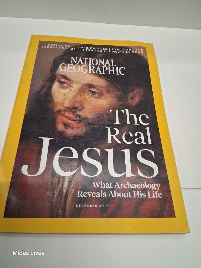 National Geographic magazine December 2017 issueThe Real Jesus: What Archaeology Reveals About His Life". 