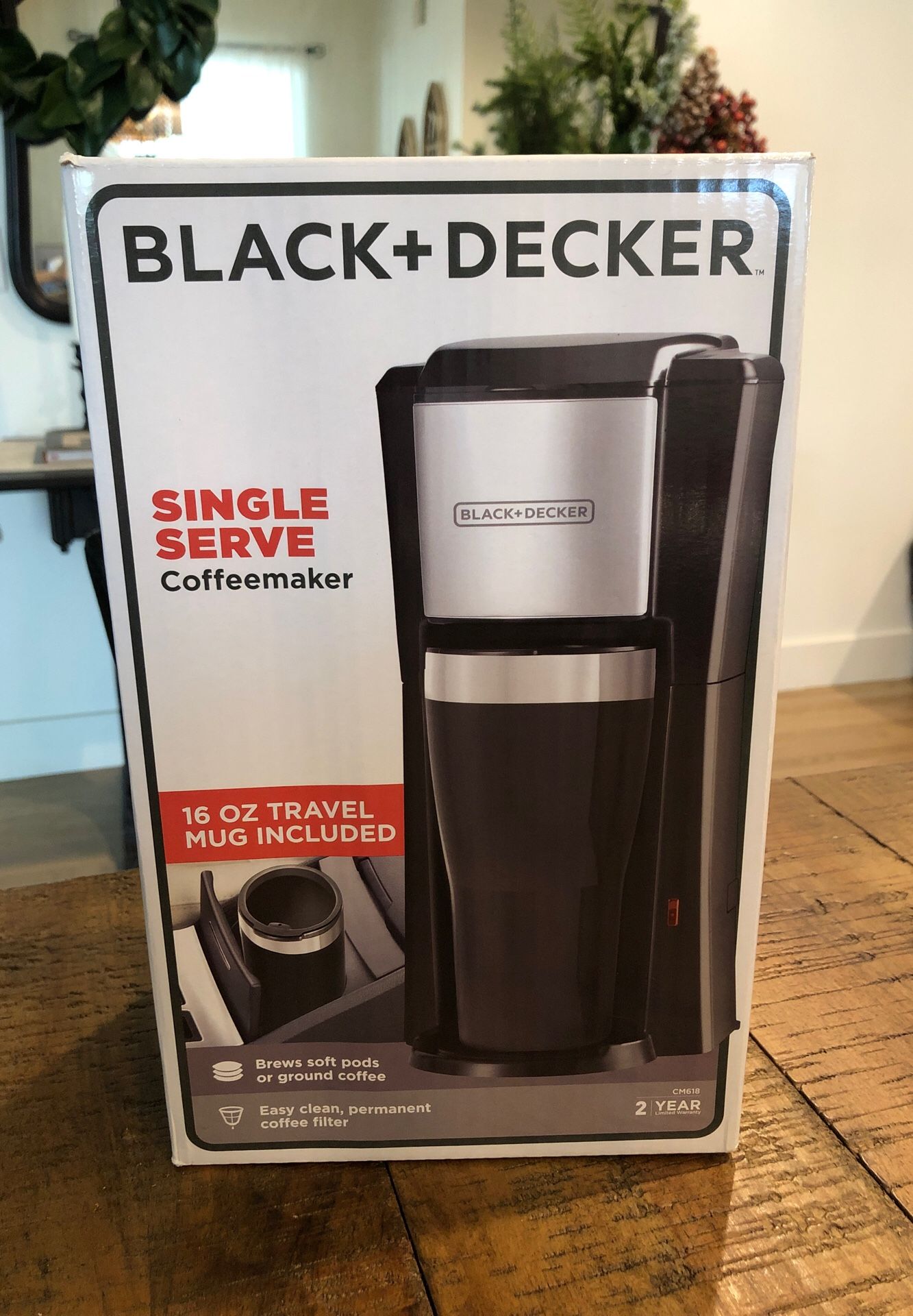 Black and Decker single serve coffee maker travel mug permanent filter say goodbye to K Cups for