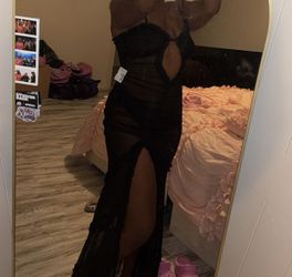 black dress