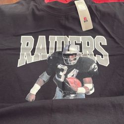 Mitchell & Ness Throw Back Raiders Bo Jackson Shirt