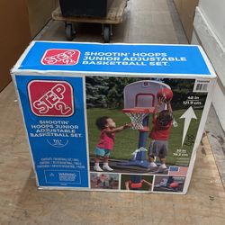Junior Adjustable Basketball Set