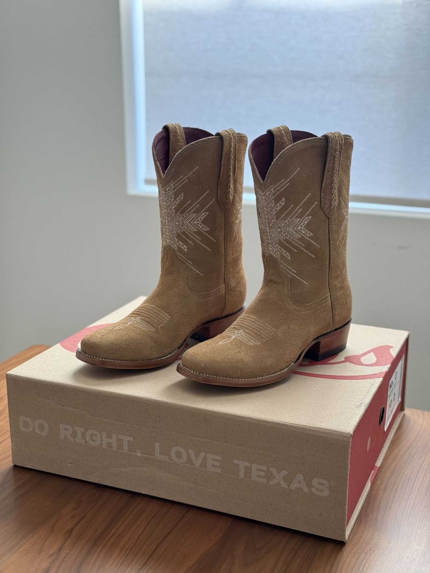 Chisos Roughout [Size 10D, Men's, Cowboy Boots, Like New]