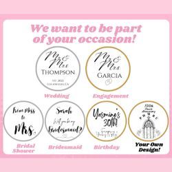 Scented Custom Candle Favors - 10 Pack