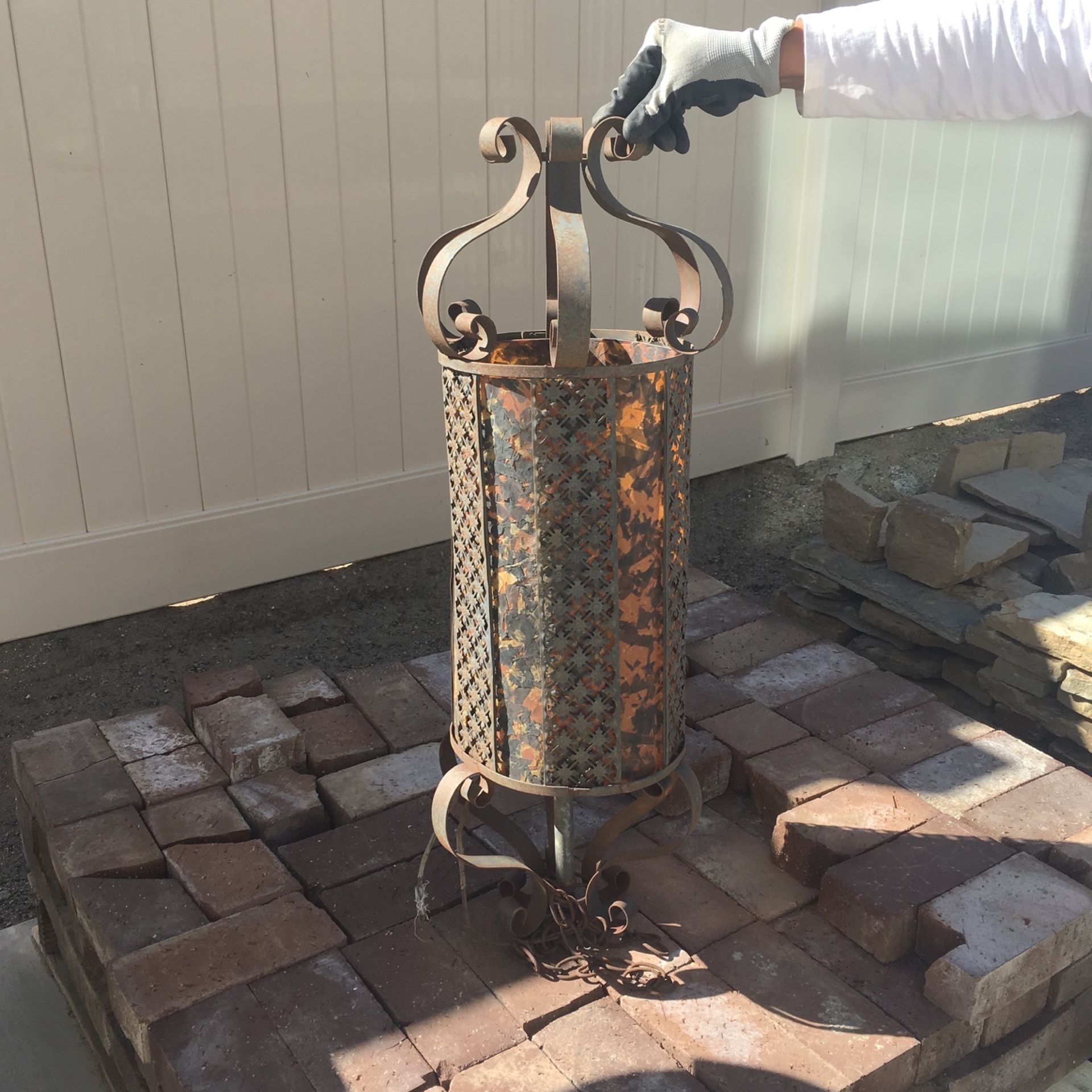 Vintage Spanish Mediterranean Light Fixture