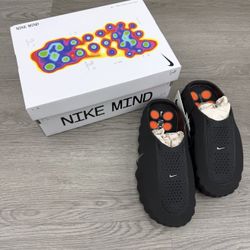 Nike Mind 001 Slide Black Chrome