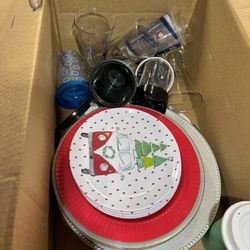 Glass Cups And Plates