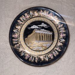 Greek gold plate