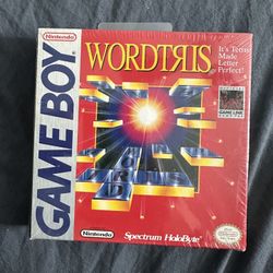 Sealed Vintage Game Boy Wordtris 