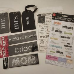 Wedding Embellishments/Crafts Bundle BNIP 