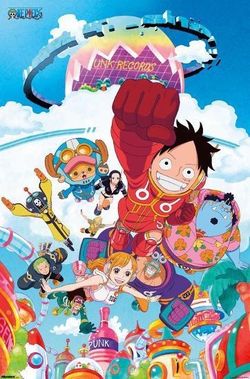 One Piece: Egghead Arc Future Island Poster