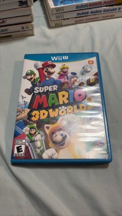 Super Mario 3d World, complete (Wii U)
