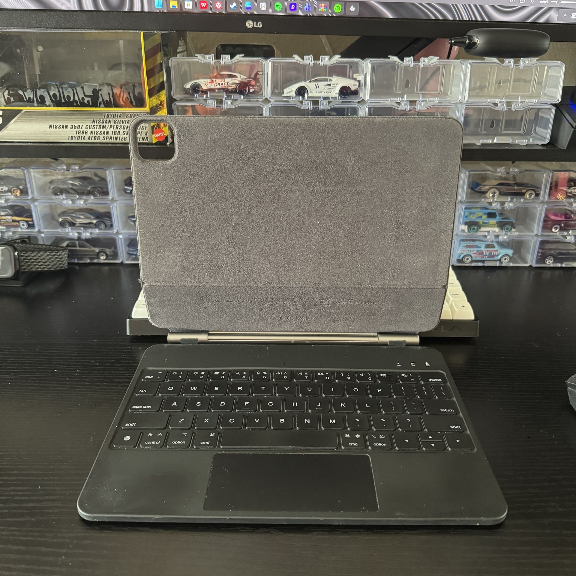 GOOJODOQ Bluetooth Magic Keyboard for iPad Pro 11 12.9 Air 4 5 10th Gen 10.9 Case Wireless Touchpad