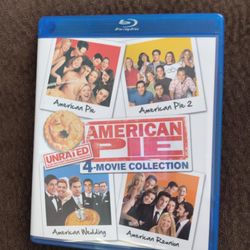American Pie 4-disc Bluray Collection(UNCUT)
