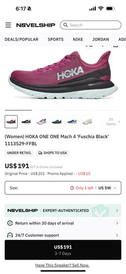Hoka Women Sneakers Size 10