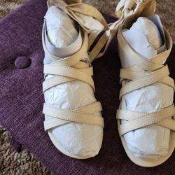 Torrid Beige Strappy Sandals