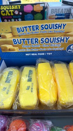 Butter Squishy Toy