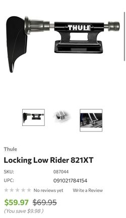 Thule Locking Low Fork Block Bike Rack