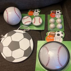 5pc. Baseball Theme Set New 
